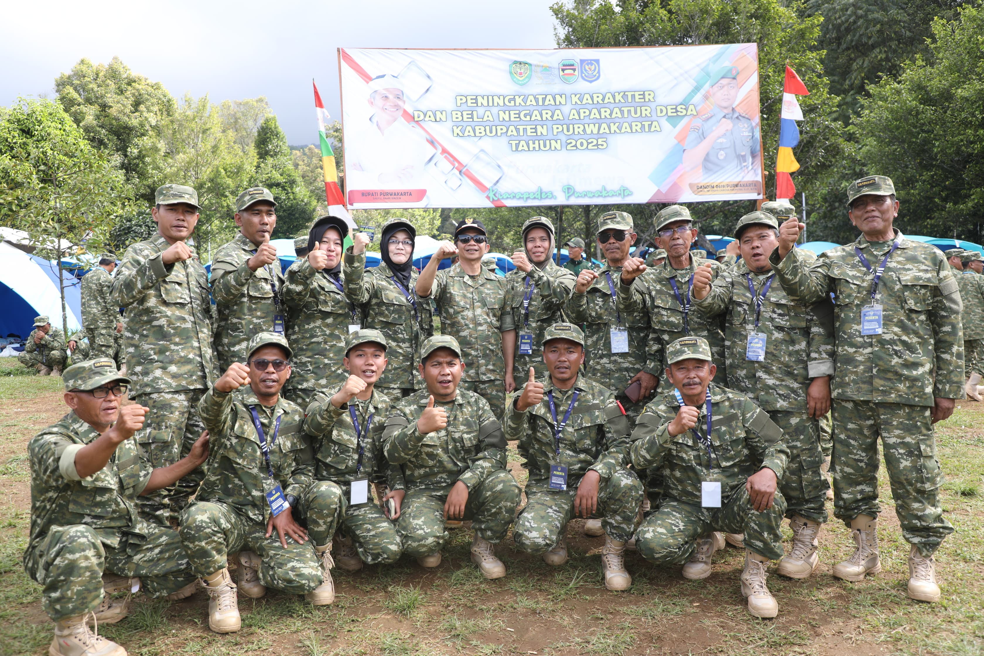 Retret APDESI Purwakarta: Bela Negara Dimulai dari Wanayasa, Mengakar Kuat di Desa