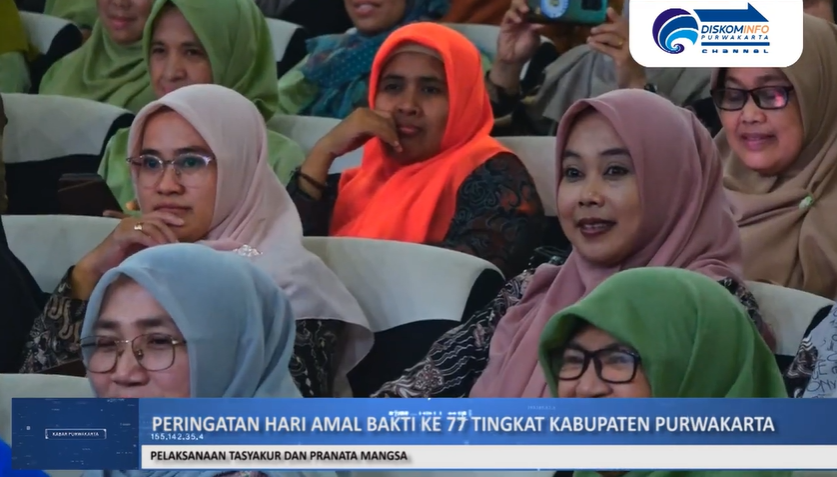 PERINGATAN HARI AMAL BAKTI KE 77 TINGKAT KABUPATEN PURWAKARTA