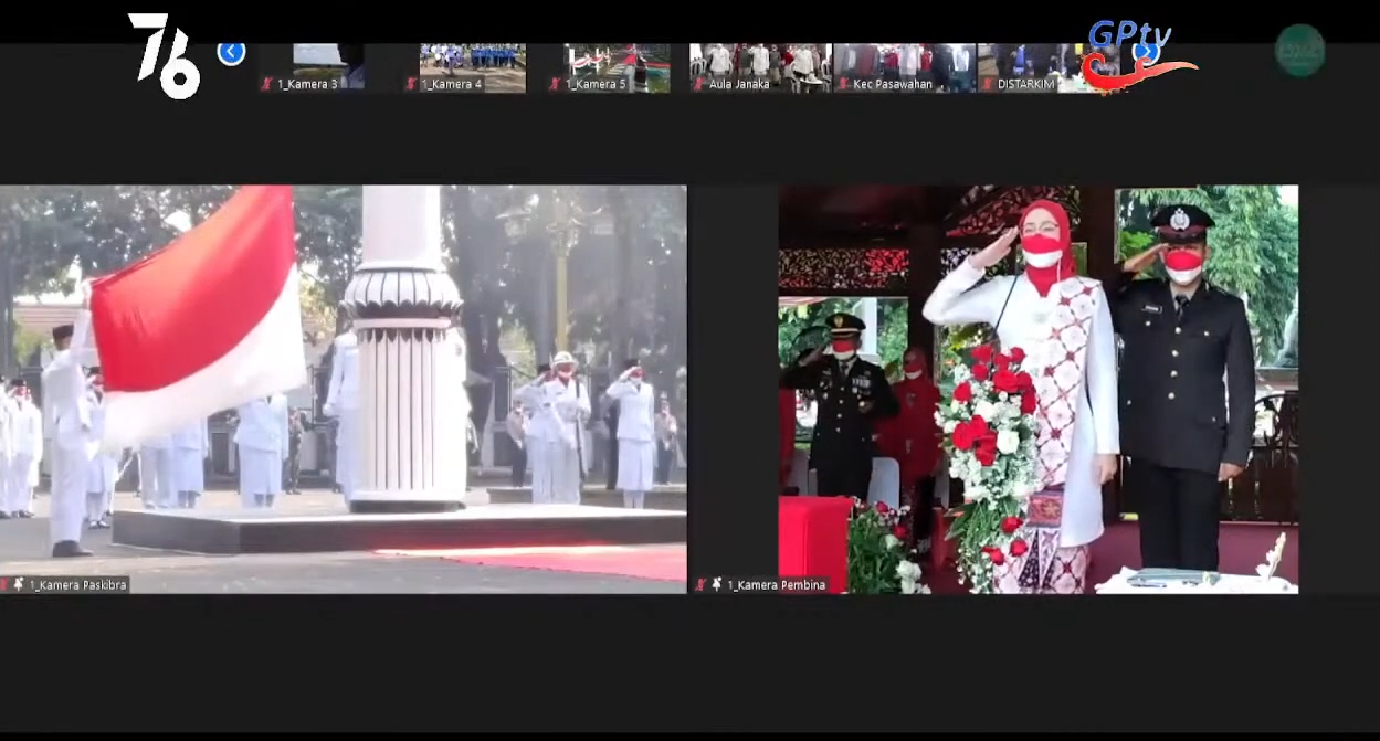 LIVE PERINGATAN HARI PUNCAK HUT KEMERDEKAAN REPUBLIK INDONESIA KE-76 TINGKAT KABUPATEN PURWAKARTA
