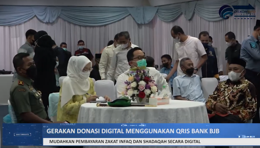GERAKAN DONASI DIGITAL DENGAN QRIS BANK BJB KABUPATEN PURWAKARTA