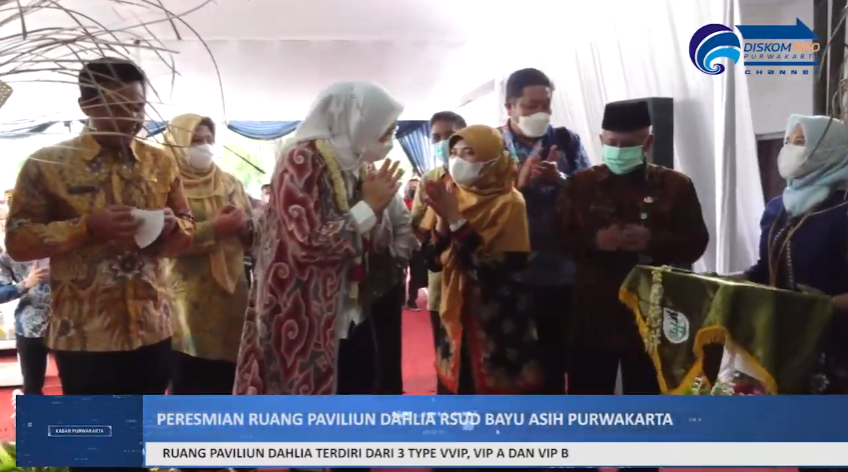 AMBU ANNE RESMIKAN RUANG RAWAT BARU RSUD BAYU ASIH