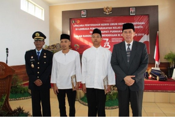 Upacara Penyerahan Remisi Dalam Peringatan HUT RI ke 73