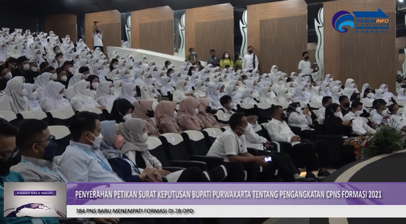 MULAI 2 JUNI 2022, 384 PNS BARU BERTUGAS DI 28 OPD DI LINGKUNGAN PEMKAB PURWAKARTA