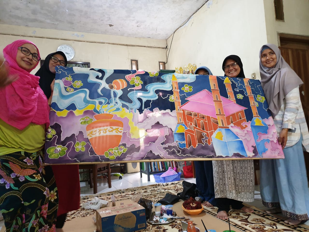 KUPP Purwakarta Rilis Ratusan Motif Batik