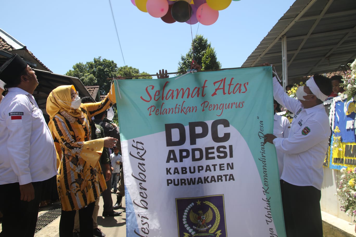 Pengurus DPC APDESI Purwakarta Dikukuhkan