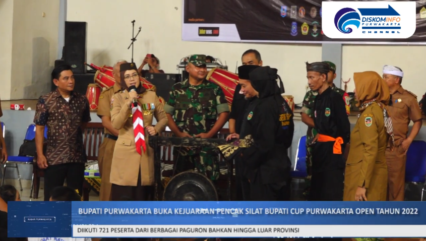 KEJUARAAN PENCAK SILAT BUPATI CUP PURWAKARTA OPEN TAHUN 2022