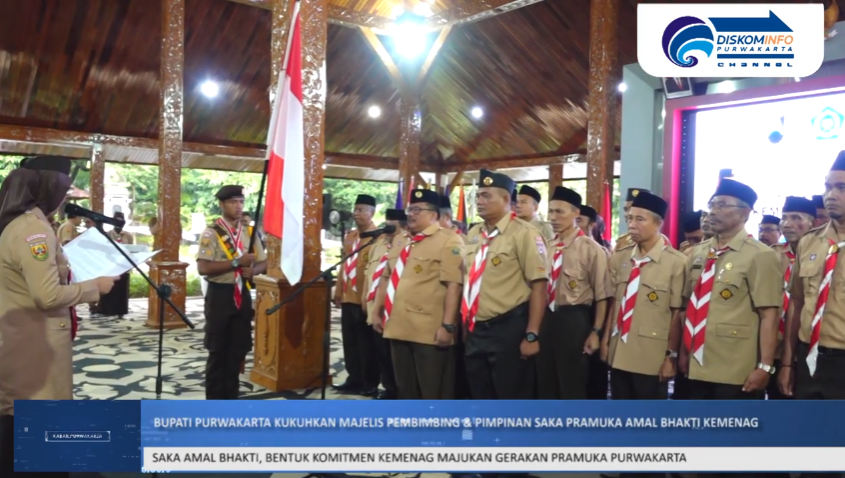 PENGUKUHAN MAJELIS PEMBIMBING & PIMPINAN SAKA PRAMUKA AMAL BHAKTI KABUPATEN PURWAKARTA
