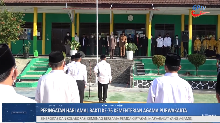 PERINGATAN HARI AMAL BAKTI KE - 76 KEMENTRIAN AGAMA PURWAKARTA
