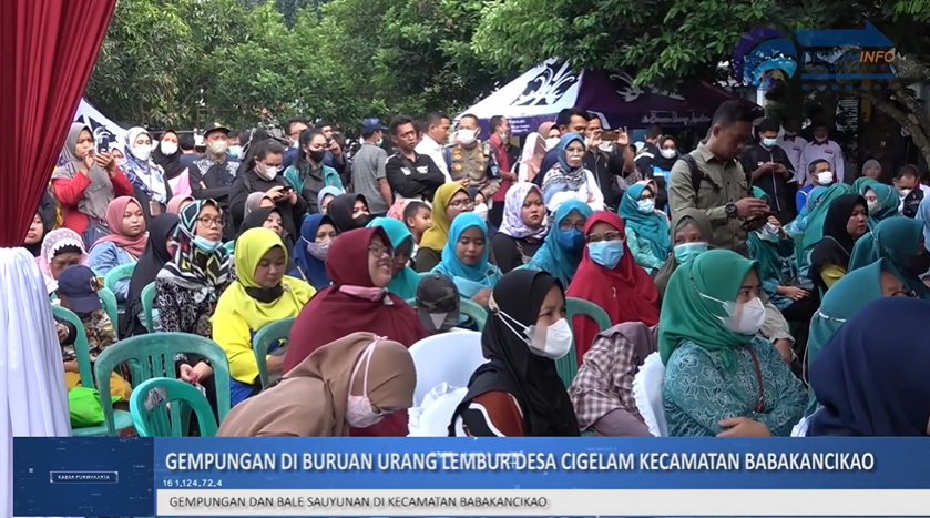 GEMPUNGAN DI BURUAN URANG LEMBUR HADIR DI DESA CIGELAM KECAMATAN BABAKANCIKAO