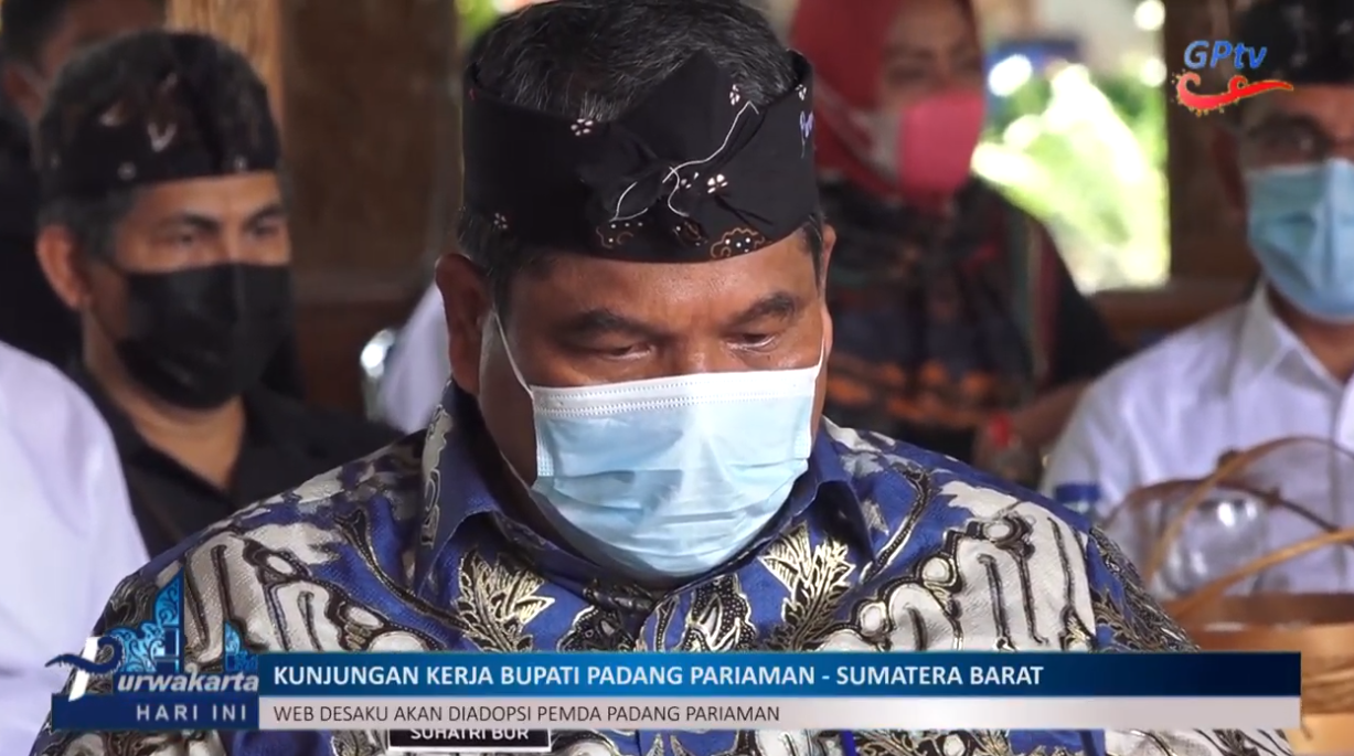 TINGKATKAN PENDAPATAN UMKM, PADANG PARIAMAN AKAN ADOPSI WEBDESAKU PURWAKARTA