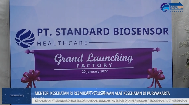 MENTERI KESEHATAN RI RESMIKAN PERUSAHAAN ALAT KESEHATAN DI PURWAKARTA