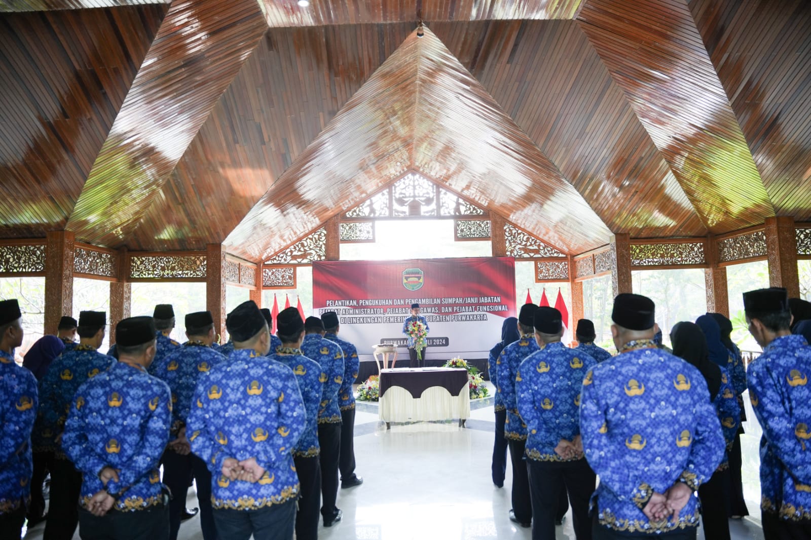 Penjabat Bupati Purwakarta Lantik Puluhan Pejabat Administrator, Pejabat Pengawas dan Pejabat Fungsional