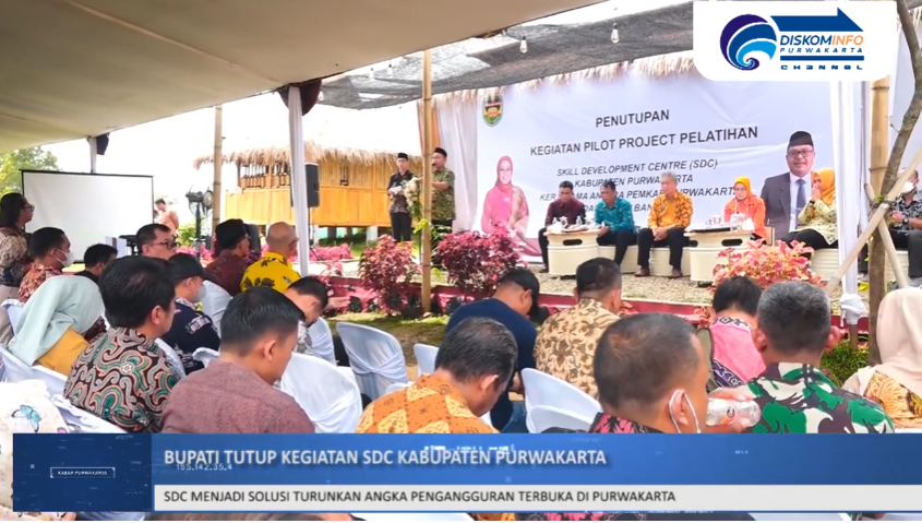 PENUTUPAN KEGIATAN SDC KABUPATEN PURWAKARTA KERJASAMA PEMKAB DAN BBPVP BANDUNG