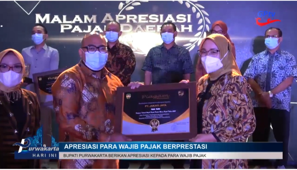 Malam Apresiasi Pajak Daerah 2020 di Purwakarta