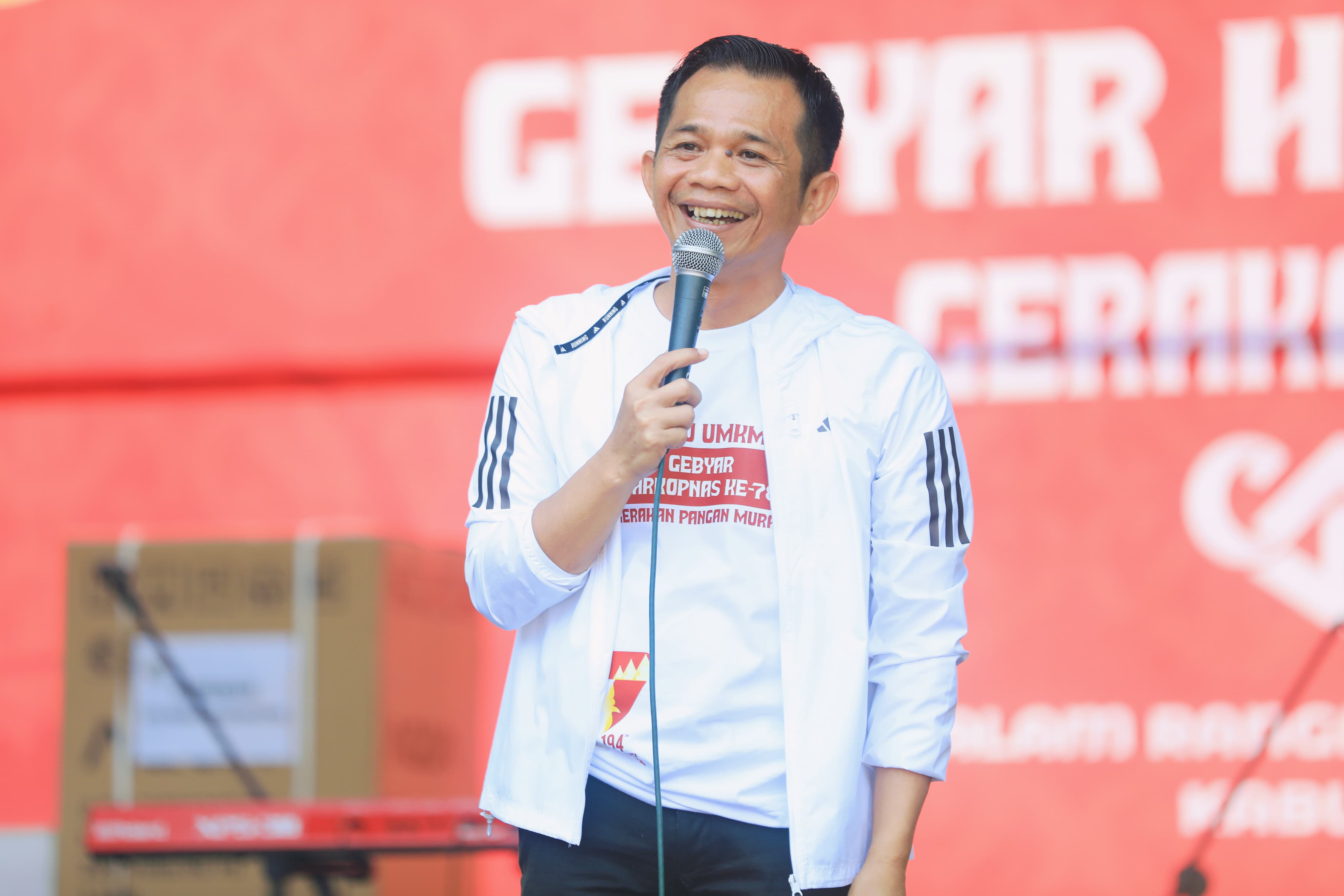 Gebyar Harkopnas dan Gerakan Pangan Murah Meriahkan Hari Jadi Purwakarta