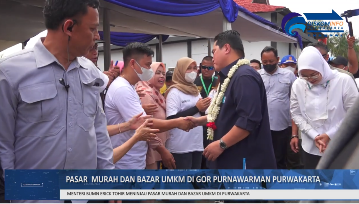 PASAR MURAH DAN BAZAR UMKM DI GOR PURNAWARMAN PURWAKARTA