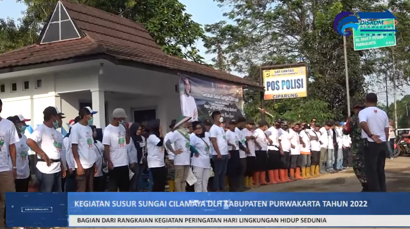 GERAKAN SUSUR SUNGAI CILAMAYA, DINAS LINGKUNGAN HIDUP KABUPATEN PURWAKARTA