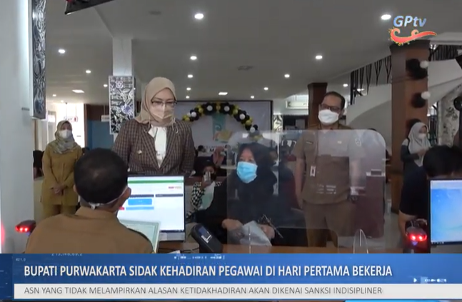 HARI PERTAMA KERJA DI TAHUN 2022, AMBU INSPEKSI MALL PELAYANAN PUBLIK BALE MADUKARA