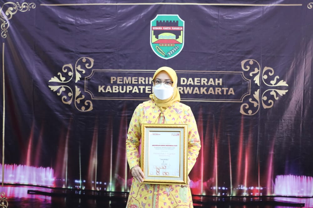 AHI 2021, Pemkab Purwakarta Raih Penghargaan Media Digital Terpopuler