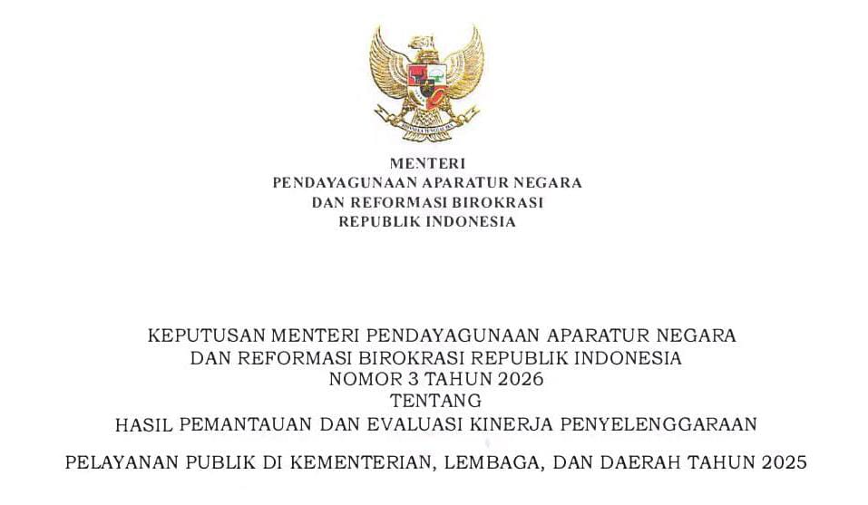 Purwakarta Raih Kategori A dalam Evaluasi Pelayanan Publik Nasional