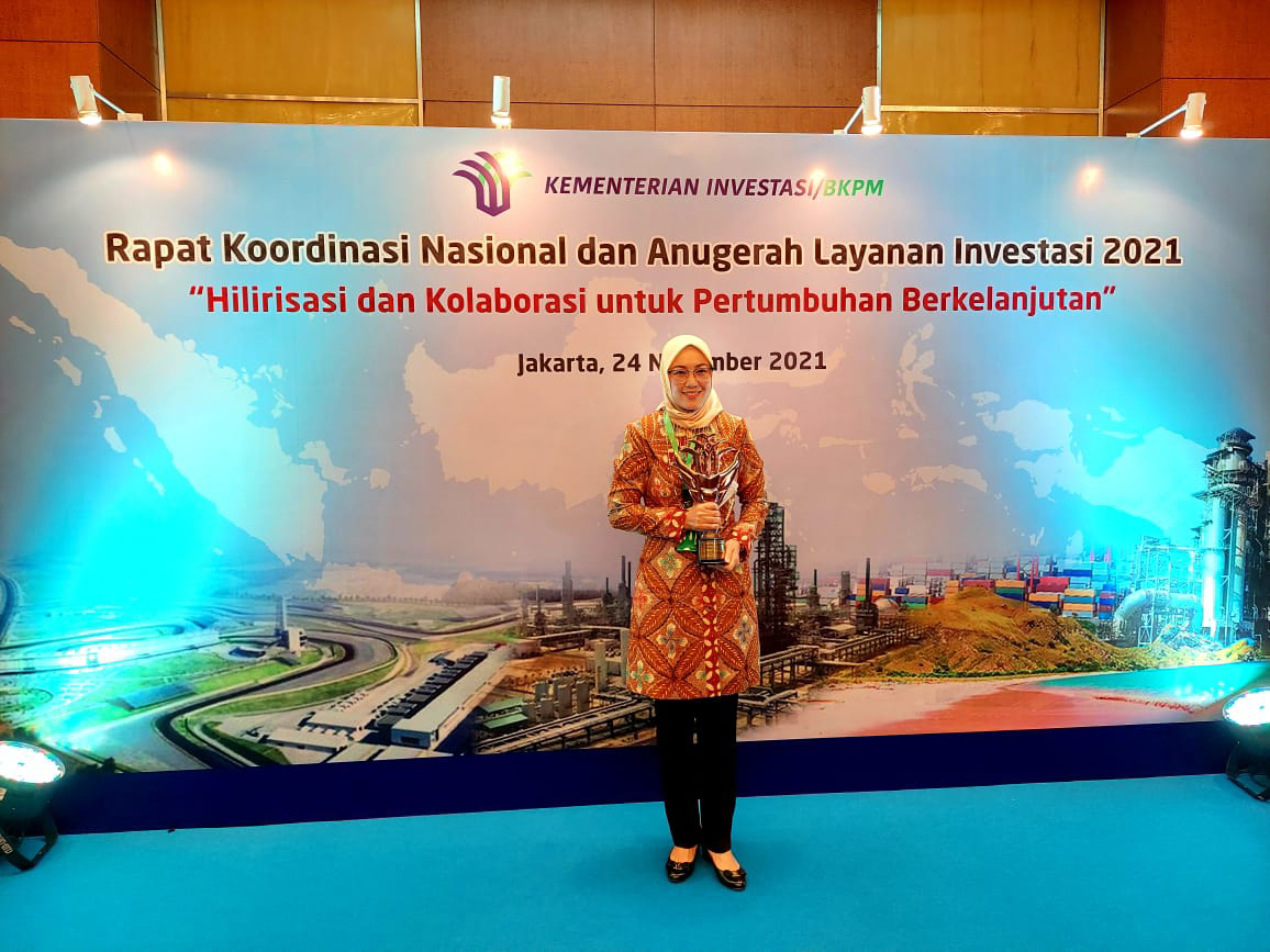 Pemkab Purwakarta Sabet Anugerah Layanan Investasi 2021