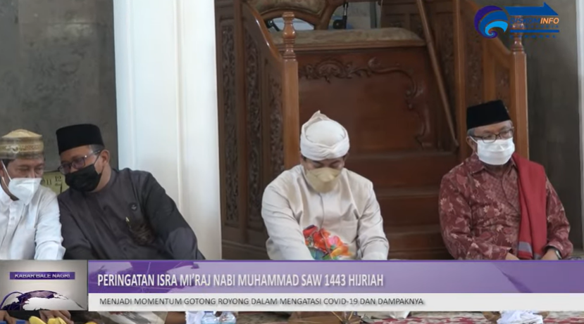 PEMKAB PURWAKARTA PERINGATI ISRA MI’RAJ NABI MUHAMMAD SAW 1443 HIJRIYAH