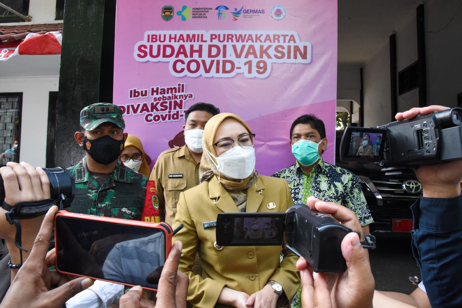 Ribuan Ibu Hamil di Purwakarta jadi Sasaran Vaksinasi Covid-19