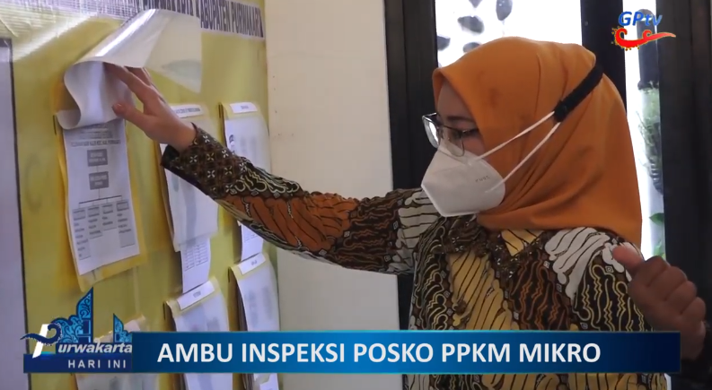 Ambu Anne Ratna Mustika Tinjau Posko PPKM Mikro Di Kelurahan Nagri Kaler Purwakarta