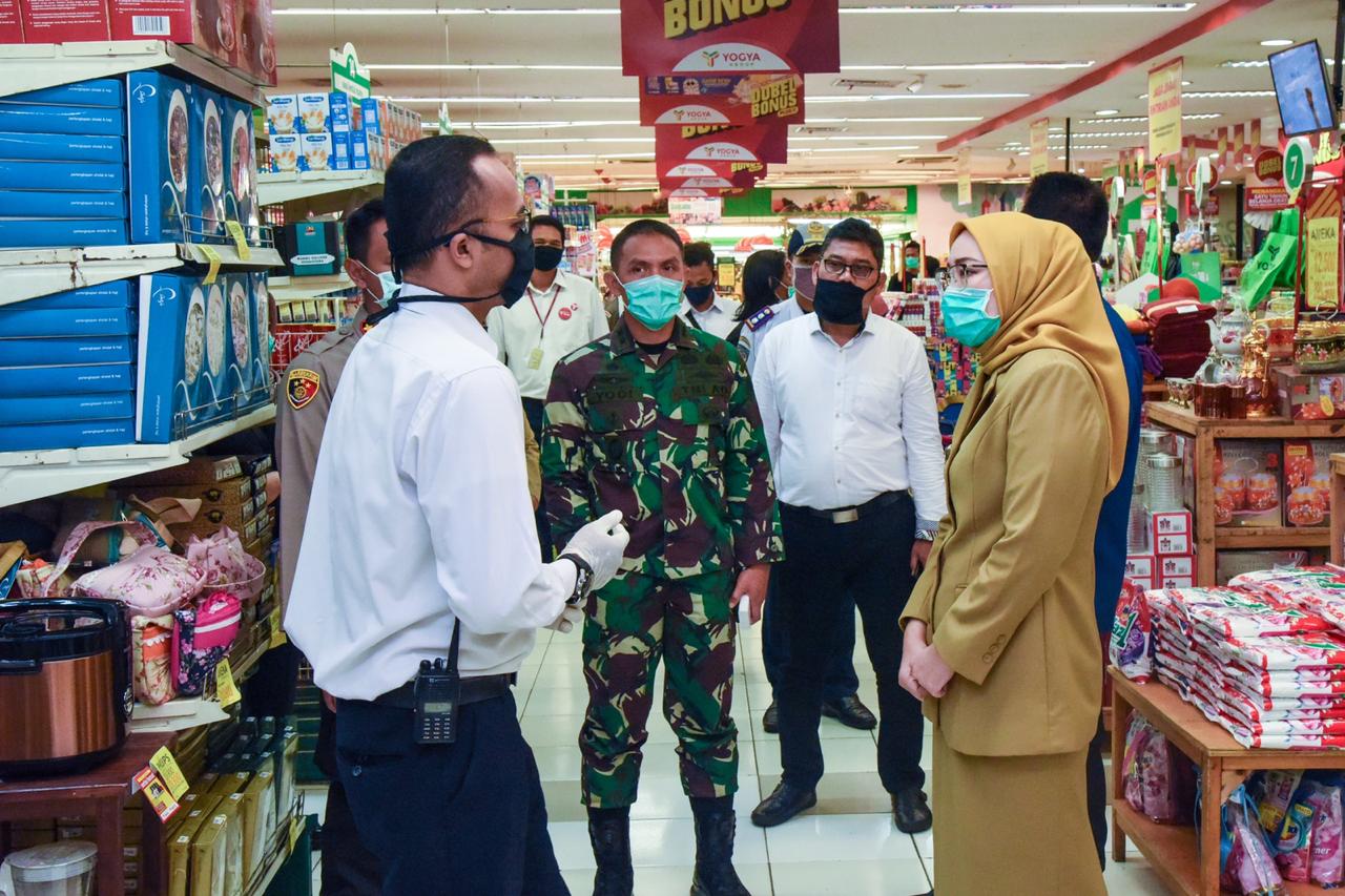 Forkopimda Tinjau Operasional Pusat Perbelanjaan