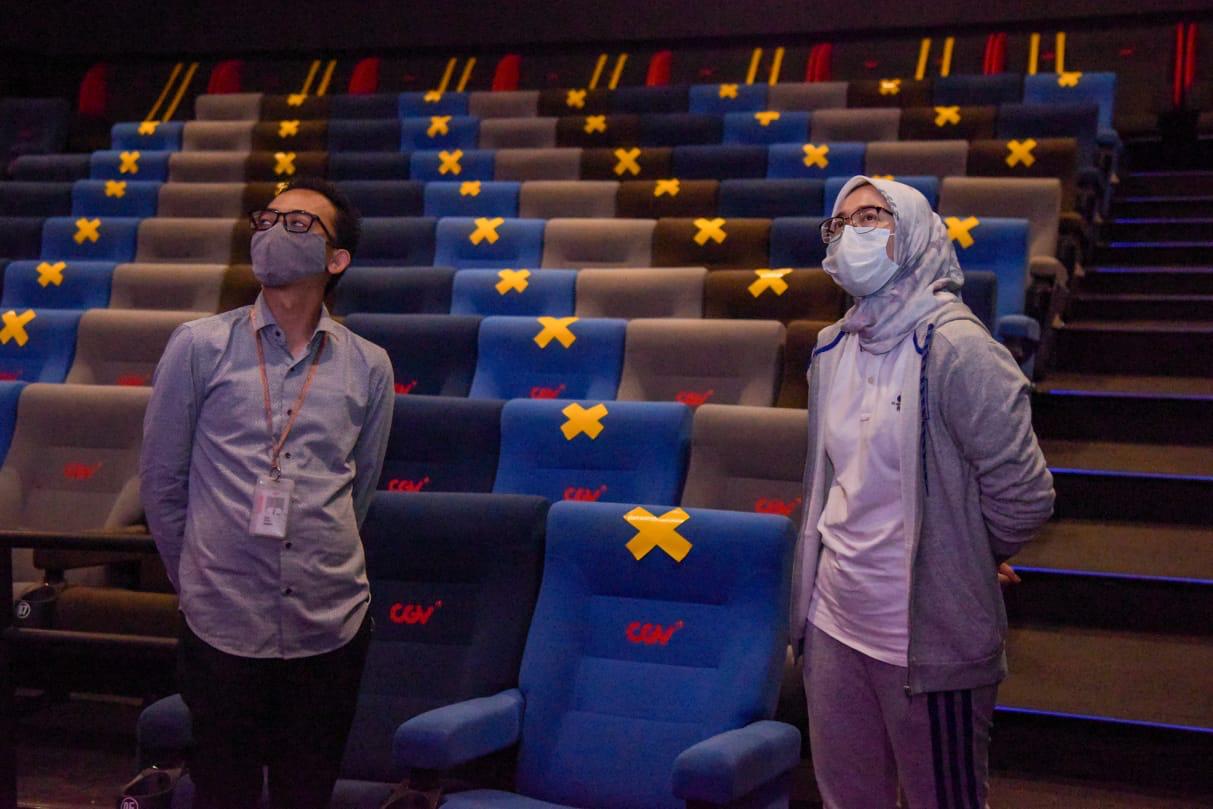 Bupati Purwakarta Kunjungi Bioskop Cek Persiapan Pengelola Terapkan Prokes