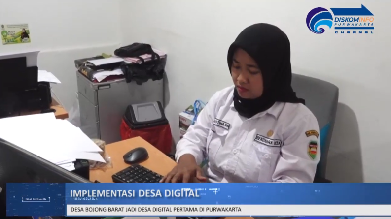 DESA BOJONG BARAT MENJADI DESA DIGITAL PERTAMA DI KABUPATEN PURWAKARTA