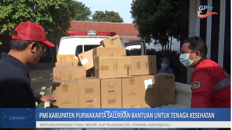 RIBUAN ALAT PELINDUNG DIRI, SUPLEMEN, DAN VITAMIN DISALURKAN UNTUK TENAGA KESEHATAN DI PURWAKARTA
