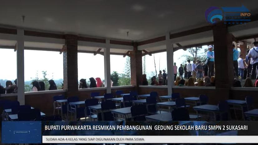 SUKSES BANGUN SEKOLAH BARU DI PELOSOK PURWAKARTA, AMBU ANNE DI SAMBUT MERIAH WARGA SUKASARI