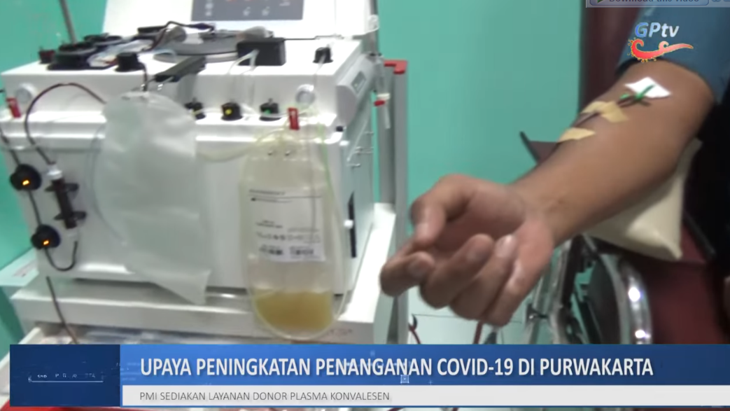 KINI PMI PURWAKARTA SEDIAKAN LAYANAN DONOR PLASMA KONVALESEN