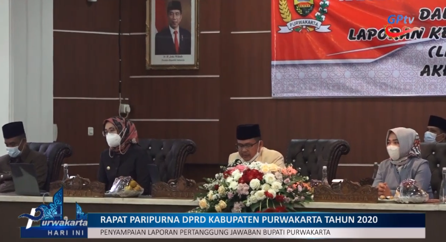 RAPAT PARIPURNA DPRD KABUPATEN PURWAKARTA TAHUN 2020