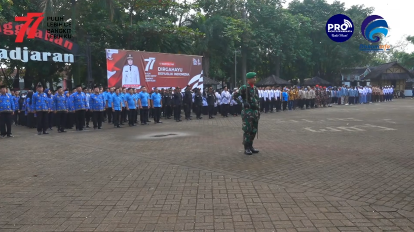 UPACARA PUNCAK PERINGATAN HARI ULANG TAHUN KE-77 KEMERDEKAAN REPUBLIK INDONESIA