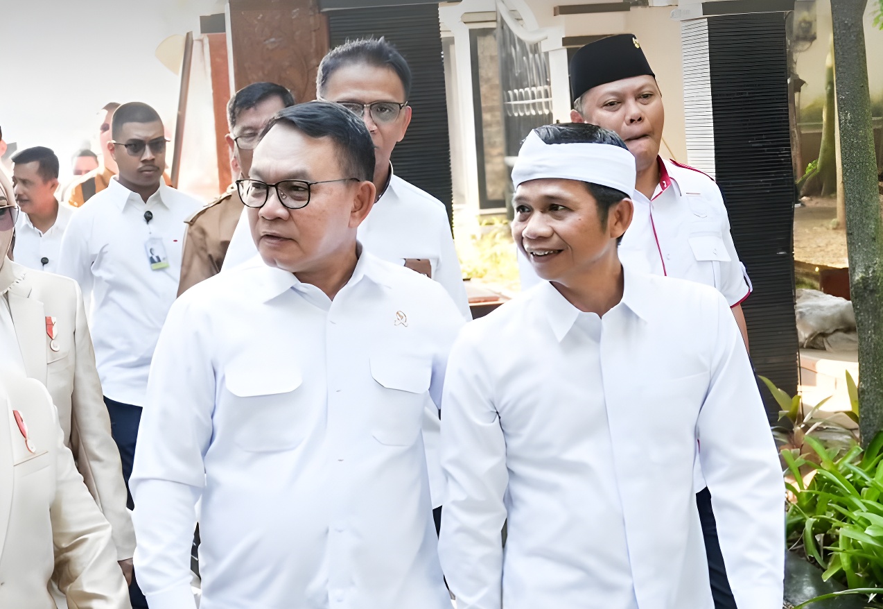 Momen Akrab KSP Dudung Abdurachman dan Bupati Purwakarta Om Zein: Sinyal Sinergi Kuat Pusat-Daerah
