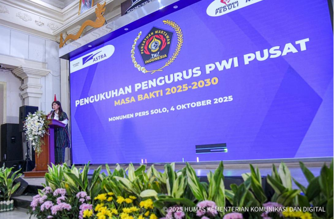Menkomdigi: PWI Harus Jadi Rumah Nyaman Bagi Wartawan dan Pers Jadi Perekat Persatuan Bangsa