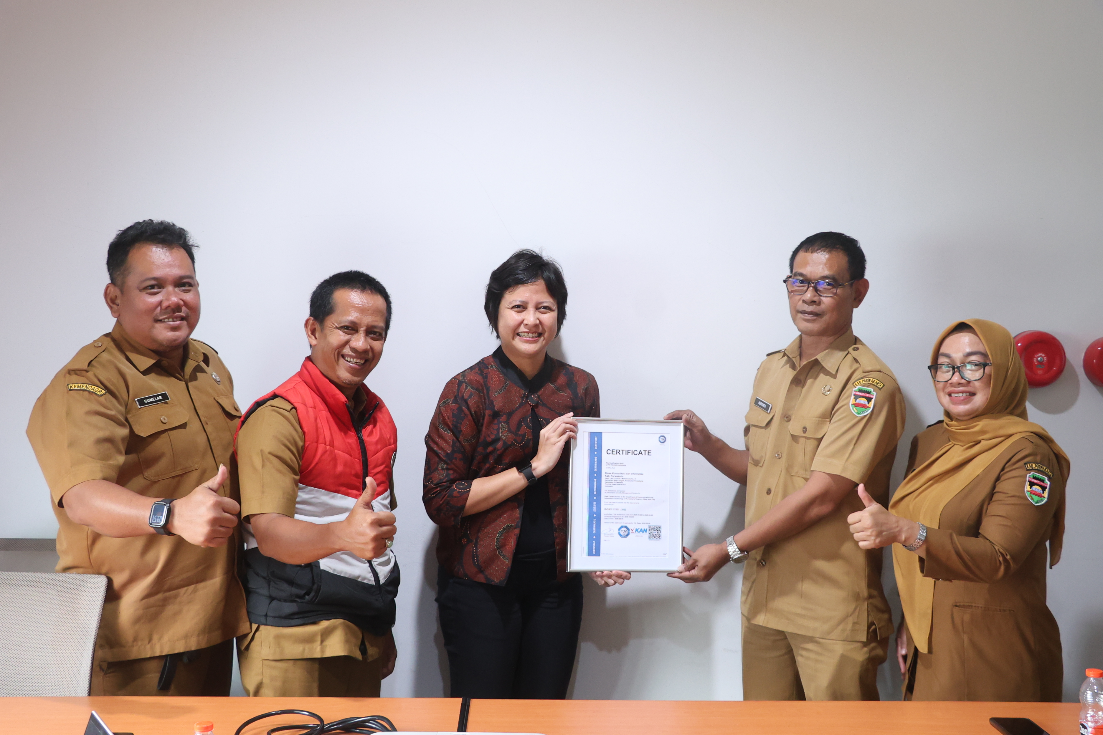 Diskominfo Purwakarta Raih Sertifikasi ISO 27001, Bukti Komitmen Keamanan Informasi