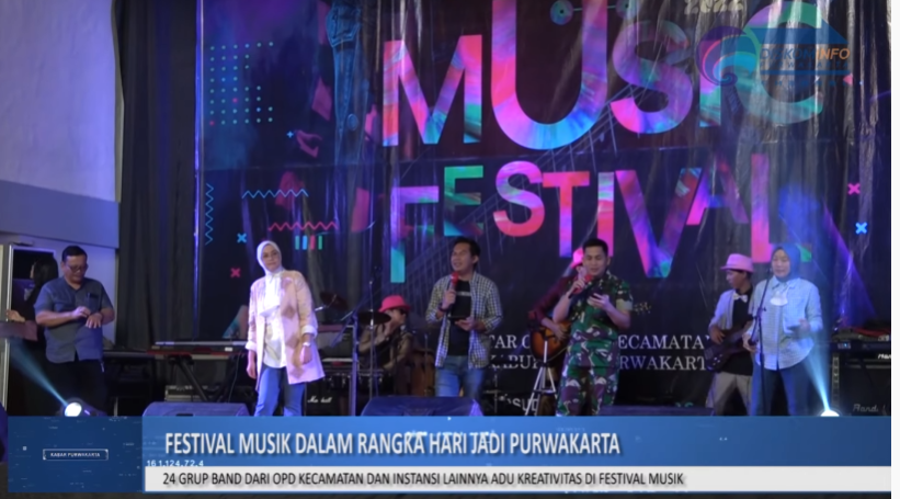FESTIVAL MUSIK ANTAR OPD KECAMATAN DAN INSTANSI DI KABUPATEN PURWAKARTA