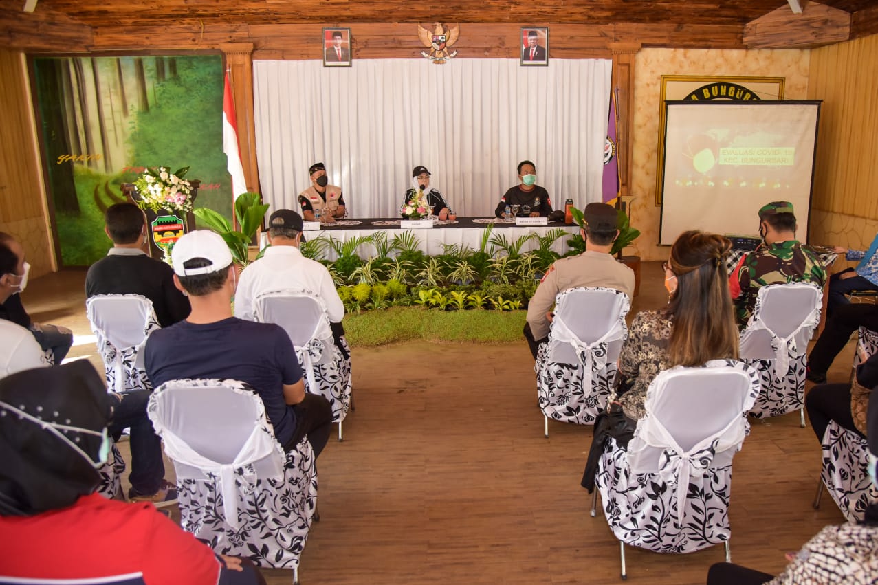Bupati Purwakarta Gelar Evaluasi Penanganan Covid-19 di Kecamatan Bungursari