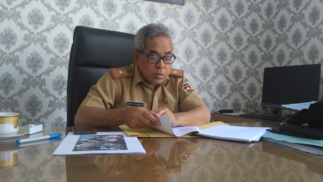 Atasi Kekeringan Dispangtan Salurkan bantuan Selang Air Dari Kementan