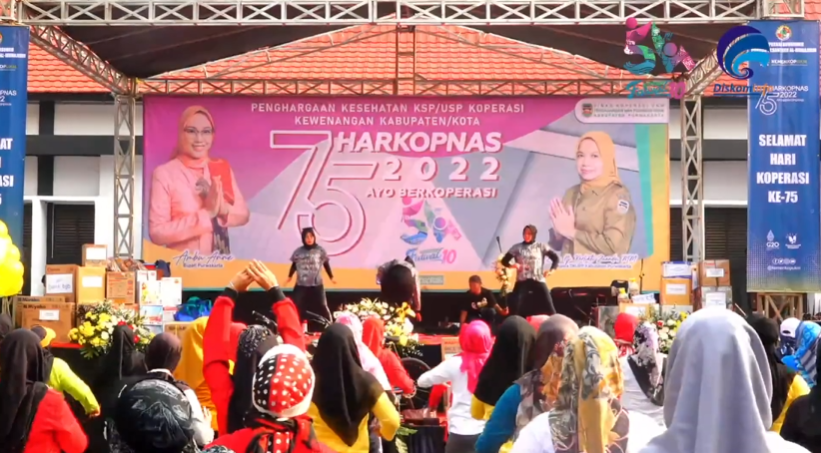 LIVE STREAMING PERINGATAN HARI KOPERASI KE-75 TINGKAT KABUPATEN PURWAKARTA