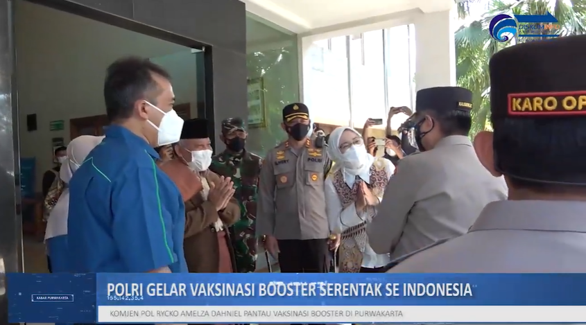 VAKSINASI BOOSTER BAGI MASYARAKAT YANG HENDAK MUDIK, RESMI DIGELAR