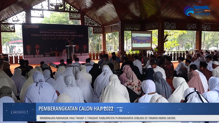 BIMBINGAN MANASIK HAJI TAHAP 1 TINGKAT KABUPATEN PURWAKARTA RESMI DIBUKA