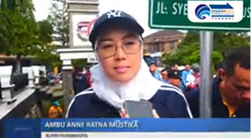 PENYEMATAN NAMA SYEIKH BAING YUSUF JADI PENAMAAN JALAN