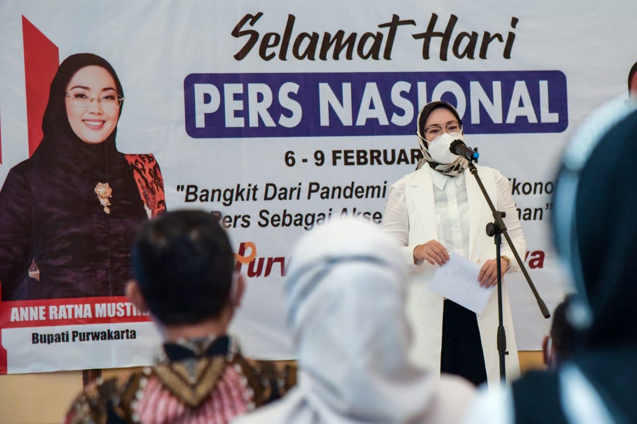 HPN 2021: Bupati Apresiasi Kinerja Insan Pers di Purwakarta
