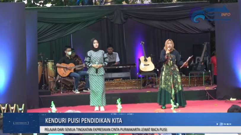 DINAS PENDIDIKAN AJAK PELAJAR EKPRESIKAN CINTA TERHADAP PURWAKARTA DI KENDURI PUISI PENDIDIKAN KITA