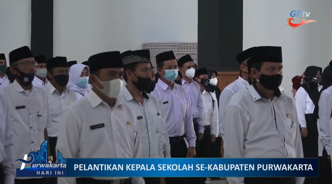 KEPALA SEKOLAH SD DAN SMP SE-KABUPATEN PURWAKARTA DILANTIK SERENTAK