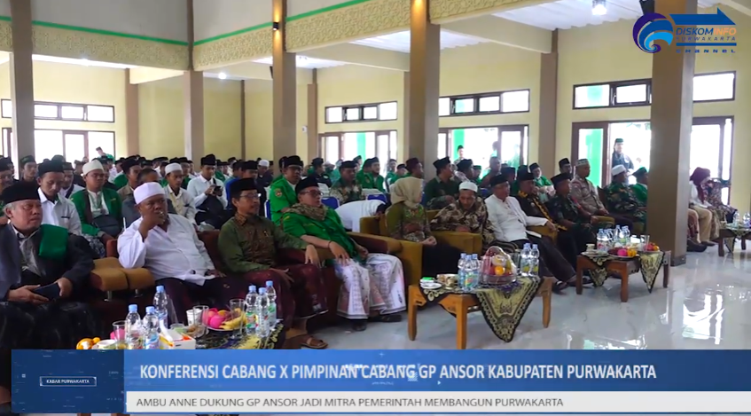 BUPATI PURWAKARTA BUKA KONFERENSI CABANG X PIMPINAN CABANG GP ANSOR PURWAKARTA